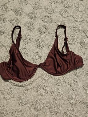 Brown Bikini Top